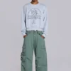 Hardcore sweatshirt met ronde hals