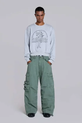 Hardcore sweatshirt met ronde hals