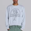 Hardcore sweatshirt met ronde hals