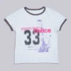 Heavenly T-shirt met ringer-rand