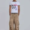 Heavenly T-shirt met ringer-rand