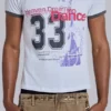 Heavenly T-shirt met ringer-rand