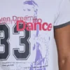 Heavenly T-shirt met ringer-rand
