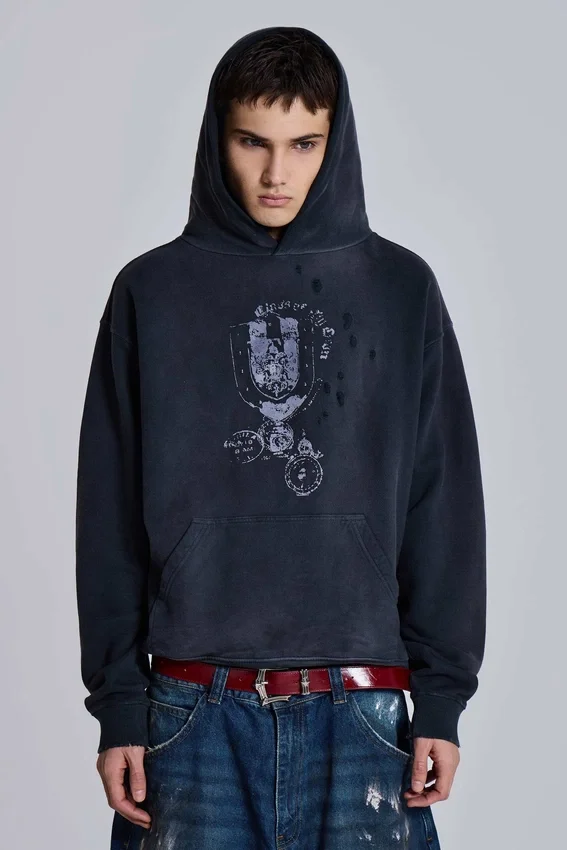 Hoodie met embleem