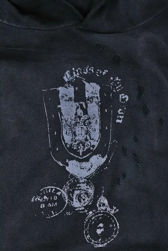 Hoodie met embleem