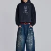 Splatter Cinch Carpenter-Jeans