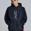 Hoodie met embleem