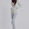 Cassia kanten jersey bootcut-broek