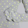 Hoodie met neonstippen