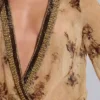 Iberis chiffon wikkelminijurk