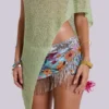Infinity multiway-cape in kiwi