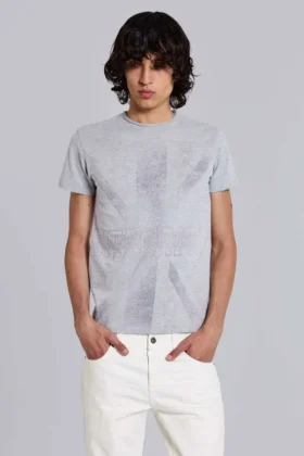 Integrity grijs gemêleerd T-shirt
