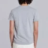 Integrity grijs gemêleerd T-shirt