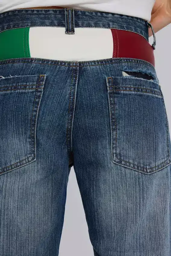 Italy Muse-jeans met rechte pijpen