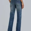 Italy Muse-jeans met rechte pijpen