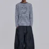 62 Stripe Navy-shirt met lange mouwen