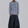 62 Stripe Navy-shirt met lange mouwen