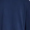 Kasper Digi Waffle marineblauw T-shirt