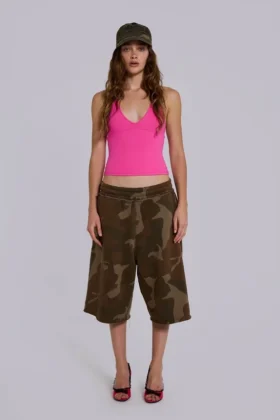 Kayla haltertop in roze