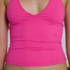 Kayla haltertop in roze