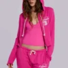 Kayla haltertop in roze