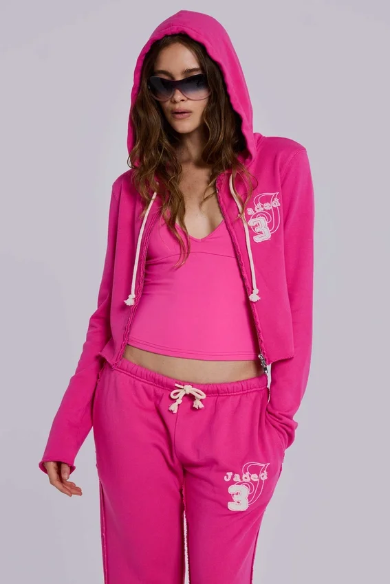 Kayla haltertop in roze