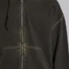 Khaki oversized Monster Hoodie