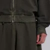 Khaki oversized Monster Hoodie