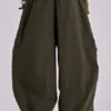 Khaki Parachute Cargo-broek