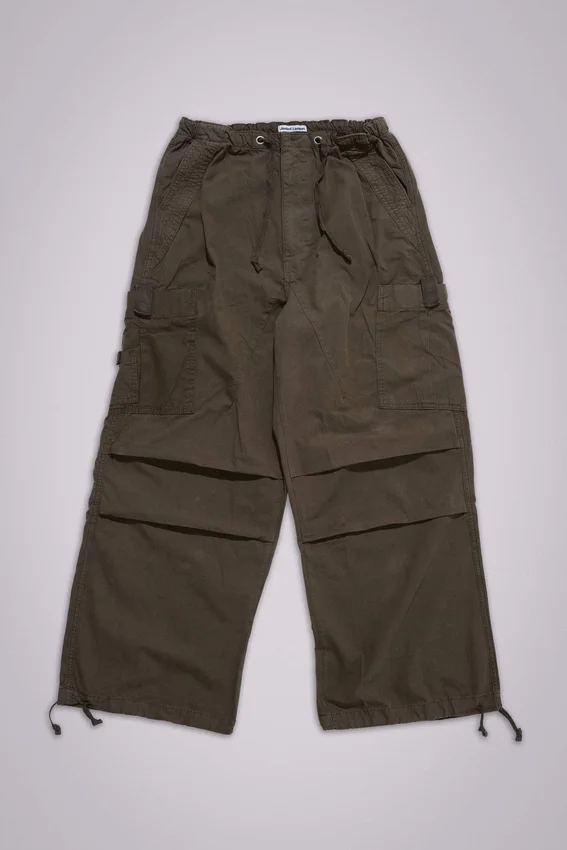 Khaki Parachute Cargo-broek