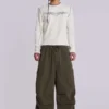 Khaki Parachute Cargo-broek