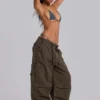 Khaki Parachute Cargo-broek