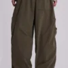 Khaki Parachute Cargo-broek