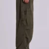 Khaki Parachute Cargo-broek