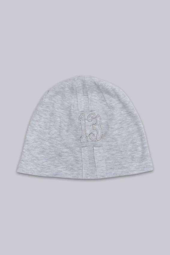 League grijze gemêleerde beanie