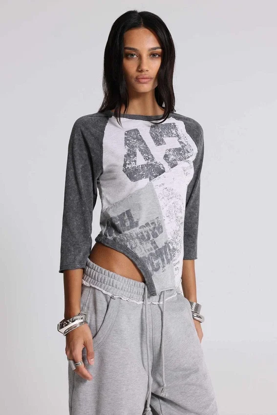 League vernieuwd baseball-T-shirt