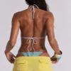 Lemon velours minishort
