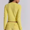Lemon velours minishort