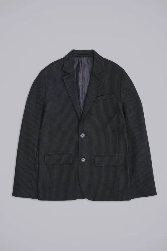 Libertine slim fit blazer met krijtstreep