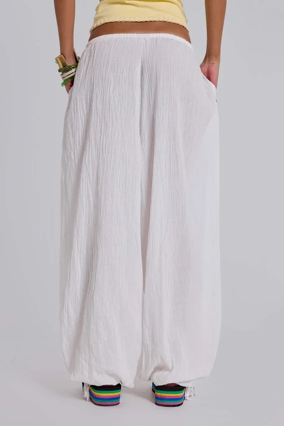 Livara ballonbroek met knopen
