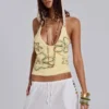 Livara ballonbroek met knopen