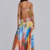 Livia bandeau maxi-jurk