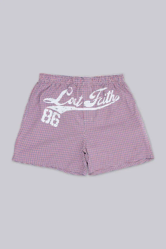 Lost Faith geruite boxershort
