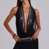 Lumae mini-jurk met versieringen