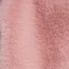 Mara oversized jas van imitatiebont in roze