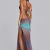 Marilis maxi-jurk met ombre-effect