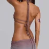 Marilis maxi-jurk met ombre-effect
