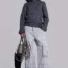 Marl militaire jas met capuchon