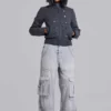 Marl militaire jas met capuchon