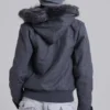Marl militaire jas met capuchon